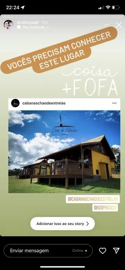 Gasthof Chao De Estrelas Cabanas Urubici Brasilien